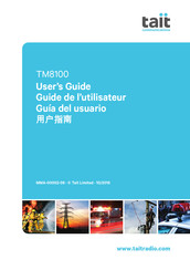 Tait TM8100 Guide De L'utilisateur