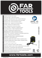 Far Tools APG 15 Notice Originale