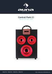 auna multimedia Central Park 2.1 Mode D'emploi