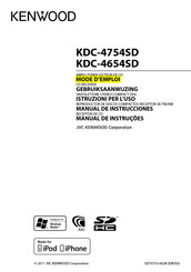Kenwood KDC-4754SD Mode D'emploi