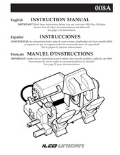 ILCO Unican 008A Manuel D'instructions
