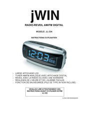 jWIN JL-334 Instructions D'utilisation