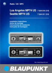 Blaupunkt Seattle MP74 US Notice De Montage