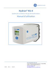 GE Hydran M2-X Manuel D'utilisation