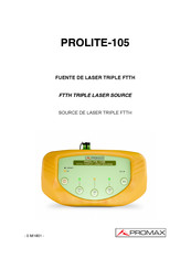 Promax PROLITE-105 Manuel D'utilisation