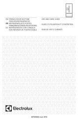 Electrolux EI23BC65KS Guide D'utilisation Et D'entretien