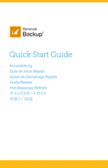 Barracuda Backup Guide De Démarrage Rapide