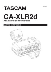 Tascam CA-XLR2d Manuel De Référence