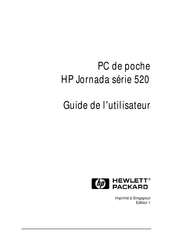 Hewlett Packard Jornada 520 Série Guide De L'utilisateur