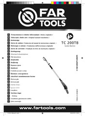 Far Tools TC 200TB Notice Originale