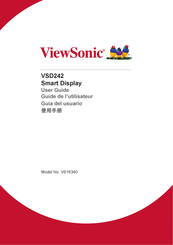 Viewsonic VSD242 Guide De L'utilisateur
