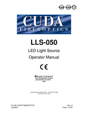 Cuda Fiberoptics LLS-050 Manuel D'utilisation