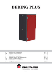 EdilKamin BERING PLUS Installation, Usage Et Maintenance