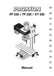 Proxxon PF 230 Traduction De La Notice D'utilisation Originale