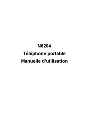 ZTE N6204 Manuel D'utilisation