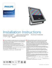 Philips Vaya Flood HP G2 Instructions D'installation