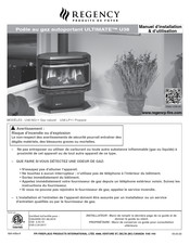 Regency Fireplace Products U38-LP11 Manuel D'installation & D'utilisation