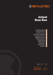 SKYLOTEC Jackpod Boom Base Instructions D'utilisation