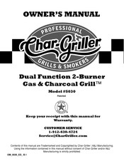 CharGriller 5030 Guide Du Propriétaire