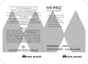 Midland H9 PRO Guide Rapide