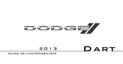 Dodge Dart 2013 Guide De L'automobiliste