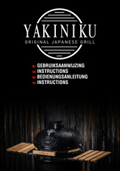 YAKINIKU Kamado Grill Instructions