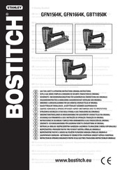 Stanley-Bostitch GBT1850K Mode D'emploi Et Consignes De Sécurité
