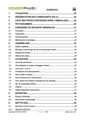 Powerplus VARO POW637531 Mode D'emploi