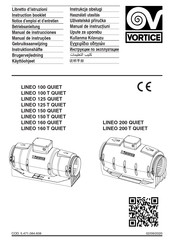 Vortice LINEO 160 T Notice D'emploi Et D'entretien