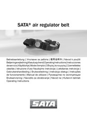 SATA air regulator belt Mode D'emploi