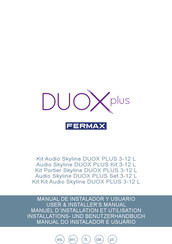 Fermax DUOX PLUS Skyline Manuel D'installation