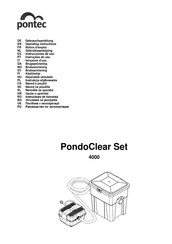 Pontec PondoClear Set Mode D'emploi