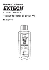 Extech Instruments CT70 Manuel D'utilisation