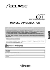 Eclipse CB1 Manuel D'installation