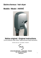 JVD HAWAI Notice Originale