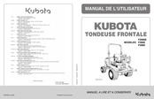 Kubota F3990 Manuel De L'utilisateur
