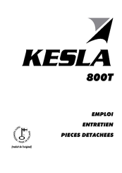 Kesla 800T Mode D'emploi