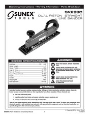 Sunex Tools SX288C Mode D'emploi