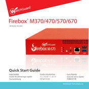 Watchguard Firebox M570 Guide De Démarrage Rapide
