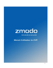 ZMODO ZMD-DX-SAN8 Manuel D'utilisateur