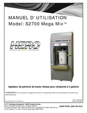 HERO S2700 Mega Mix Manuel D'utilisation