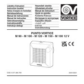 Vortice M 100 12 V Notice D'emploi Et D'entretien