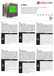 Circutor CVMk2 Guide D'installation