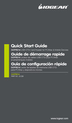 IOGear GOFR214 Guide De Démarrage Rapide