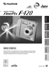 FujiFilm FinePix F420 Mode D'emploi