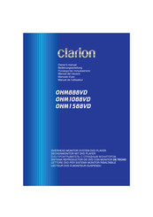 Clarion OHM1588VD Manuel De L'utilisateur