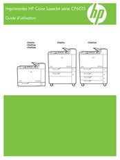 HP Color LaserJet CP6015 Série Guide D'utilisation