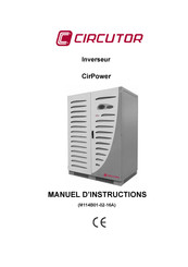 Circutor CirPower-20TR Manuel D'instructions
