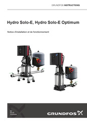 Grundfos Hydro Solo-E Notice D'installation Et De Fonctionnement