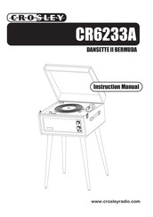 Crosley CR6233A Manuel D'instructions